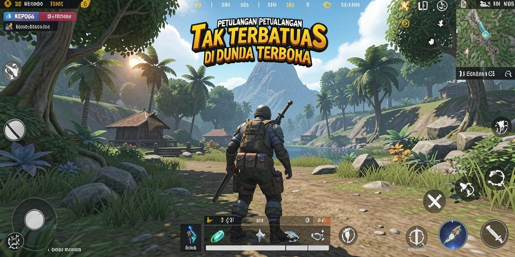 Tampilan menakjubkan di dunia terbuka KEPO66.