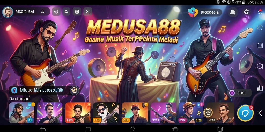 Tampilan gameplay MEDUSA88 yang menarik dan interaktif.