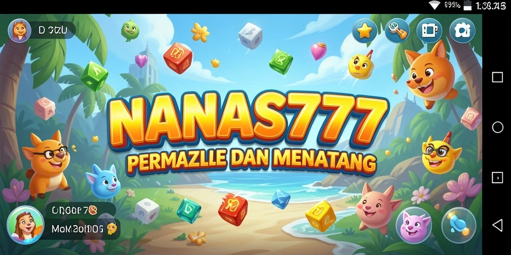 Tampilan gameplay NANAS777 yang menarik dalam genre Puzzle.