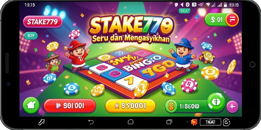Tampilan menarik dari gameplay Bingo di STAKE779.