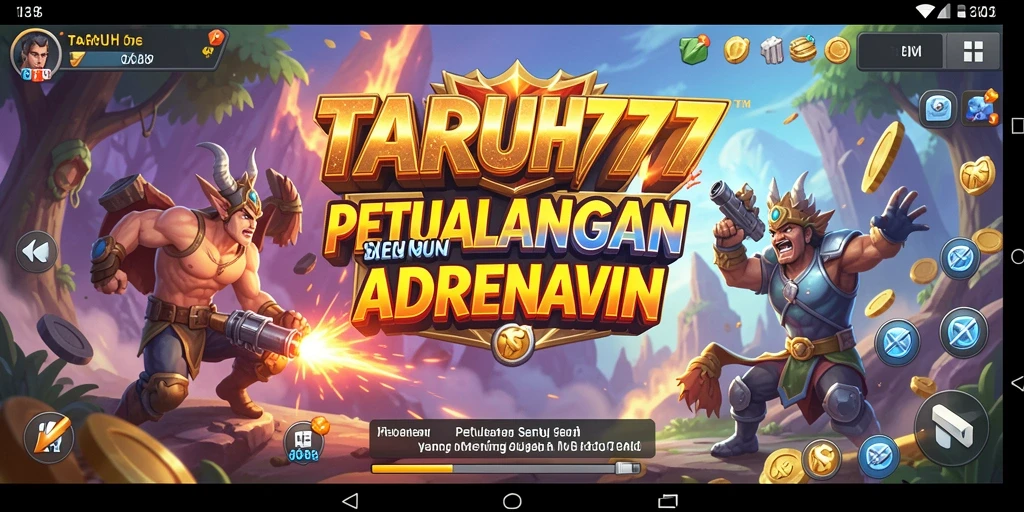 Tangkapan layar TARUH777 menampilkan aksi petualangan mendebarkan di dalam permainan.