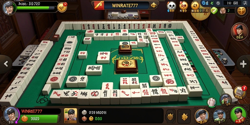 Menampilkan gameplay seru dan atraktif WINRATE777 Mahjong.